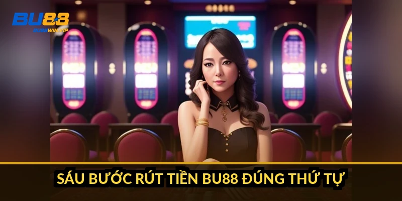 Sáu bước rút tiền BU88 đúng thứ tự